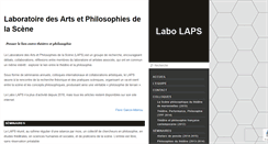 Desktop Screenshot of labo-laps.com